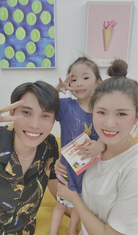 Norikid plus đồng hành cùng gia đình Nhân Phương trong quá trình chăm bé Betty